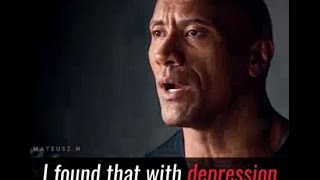 Dwayne Johnson facing the demons within a sneaky illness