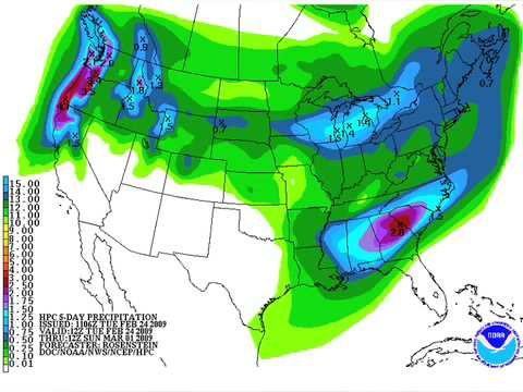 February 24 Weather Xtreme Video - Afternoon Edition