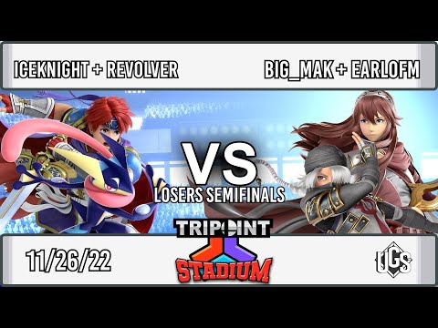 Tripoint Stadium  -  Losers Semis  -  IceKnight + Revolver Vs. big_mak + EarlOfM