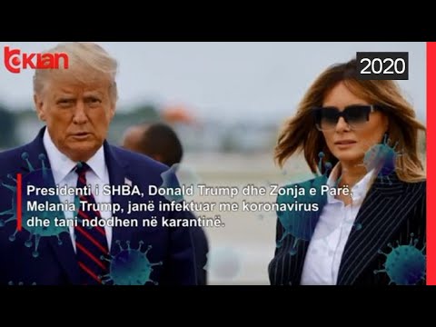 Donald dhe Melania Trump infektohen me koronavirus | Lajme - News