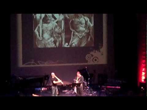 AH & OM Take the Stage [shakuhachi duet] live premiere Cornelius Boots and Philip Gelb