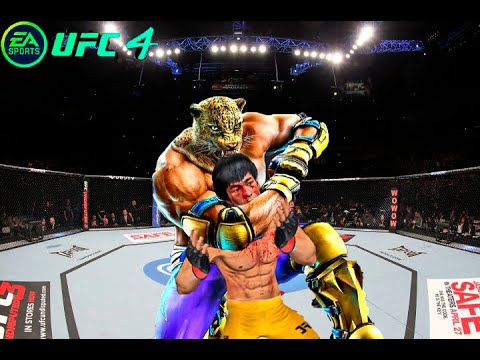 🐯UFC 4 l Bruce Lee vs Big King - Tiger Fight🐯