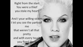 Pink ft Nate Ruess - Just Give Me A Reason (Lyrics)
