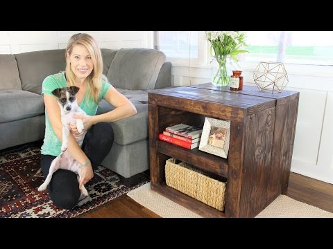 DIY of Bed Side Table