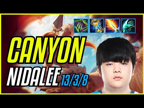 CANYON - NIDALEE vs KAYN JUNGLE - EUW MASTER - PATCH 11.9