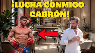 Hijo de magnate reta a CANEO ÁLVAREZ en restaurante; la reacción del boxeador es impactante.