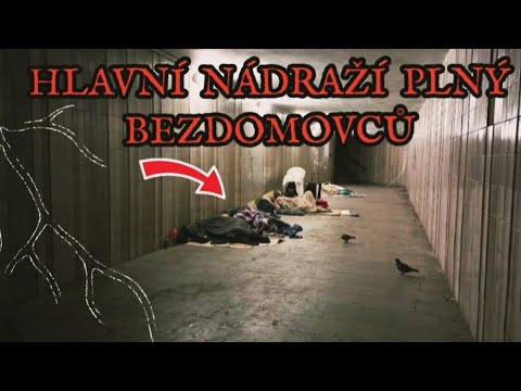 Hlavní nádraží plný bezdomovců - DALŠÍ PROBLÉM PRAŽSKÝCH ULIC