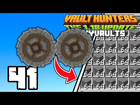 Crushing Wheels & Infinite Resources | Minecraft Vault Hunters | Sky Vaults | Ep. 41