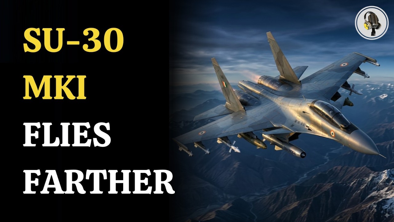 How SU-30MKI Flies Vast Distances Without External Fuel Tanks | WION Podcast