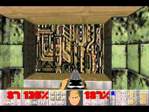 Ultimate Doom (100%) Walkthrough (E3M4: House of Pain)