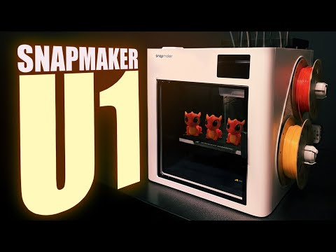 The MOST FUNDED 3D Printer EVER 🤑: Snapmaker U1 Unboxing