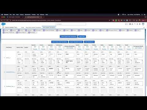 Export Translations Demo