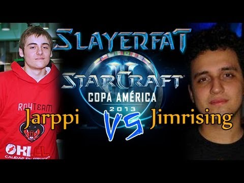 starcraft 2 HOTS en español Copa america - Jarppi vs Jimrising - #sc2copaAmerica !