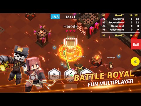 Heroes.io - Multiplayer Battle Royale Arena Video