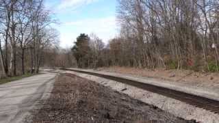 preview picture of video 'CSX K421-10 w/ CN SD40-2W'