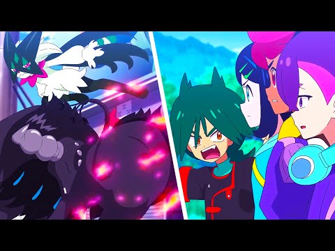 Liko Roy Uruto and Dot vs The Explorers - Full Battle | Pokemon AMV