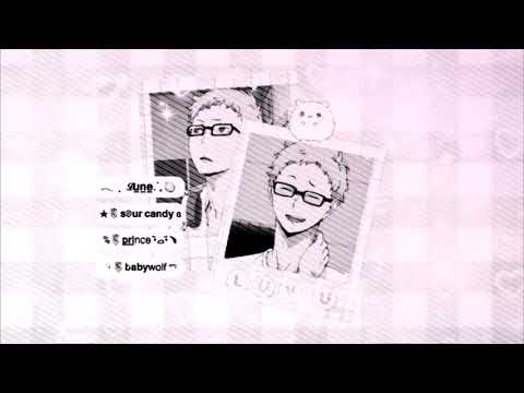 falling in love with tsukishima kei - a playlist (slowed + reverb)