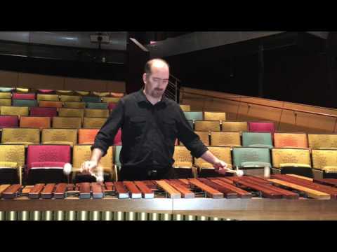 TMEA 2016-2017 Percussion All-State Music: 4 Mallet Etude