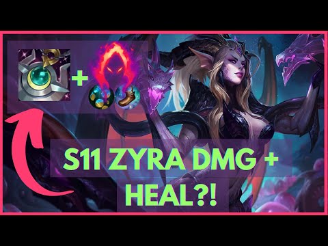 Off-Meta Healer Zyra support build! OP or nah? - League of Legends