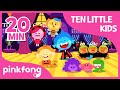 Ten Little Spooky Kids And More Ten Little Kids Compilation Pinkfong Songs For Children