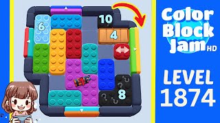 Soluzione del Livello 1874 di Color Block Jam