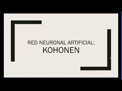 Red Neuronal Artificial: Kohonen