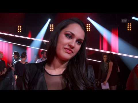Interview mit Freschta nach der 1. Live-Show - The Voice of Switzerland 2014