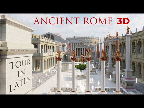 Ancient Rome Tour in Latin - Roman Forum 3D