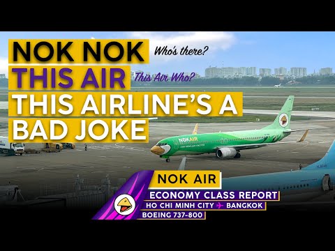 NOK AIR Economy Class ????????⇢????????【4K Trip Report Ho Chi Minh City to Bangkok】A BAD Joke!