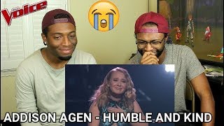 The Voice 2017 Addison Agen - Finale: “Humble and Kind” (REACTION )