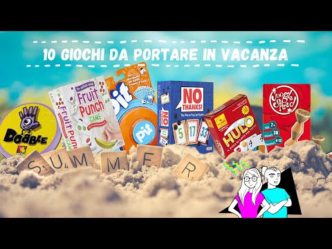 10 giochi da portare in vacanza
