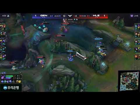 LCK GEN Rascal Quadrakill lee sin (GEN vs HLE)