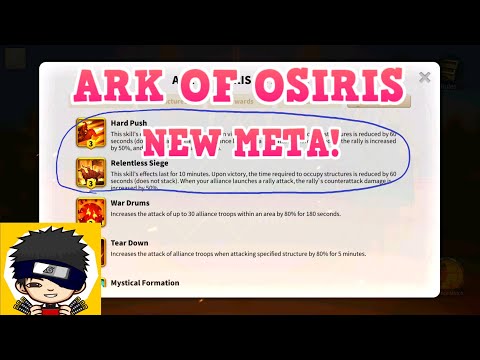 RoK - Hard Push / Relentless Siege Will Change The Meta For Ark of Osiris!