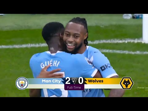 FULL HIGHLIGHT (2-0) MAN CITY VS WOLVES | PREMIER LEAGUE UCL 2025/26 | MARMOUSH & SEMENYO GOAL