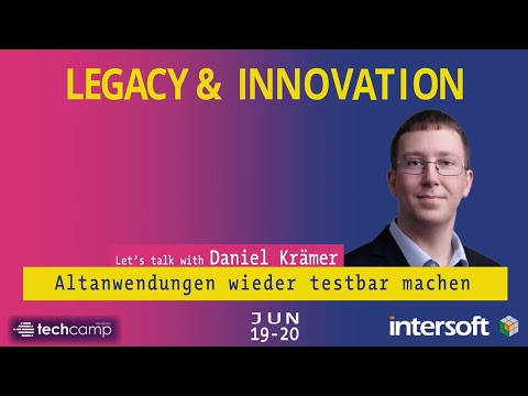 Daniel Krämer / LEGACY & INNOVATION beim techCamp 2024