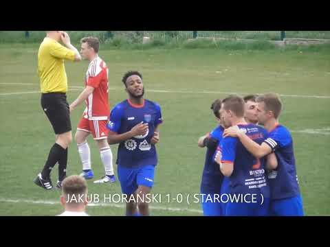 LZS Starowice Dolne 1 - 0 Fortuna Głogówek 30 Kolejka BS IV Ligi Opolskiej skrót meczu.