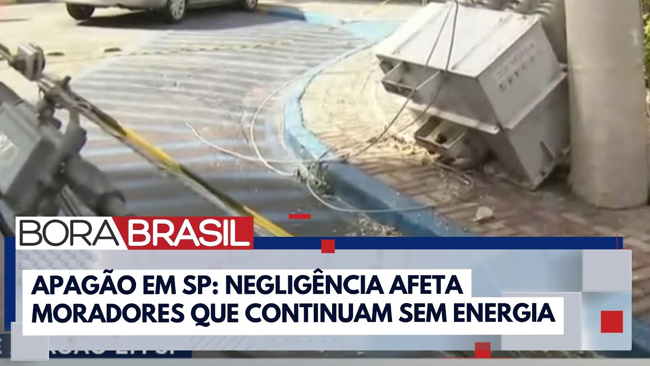 Moradora relata negligência da Enel sobre apagão em SP: "falta assistência" I Bora Brasil