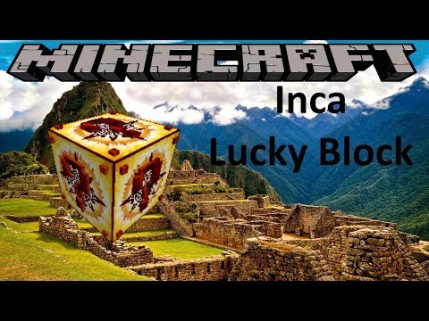 INCA LUCKY BLOCK - MINECRAFT 1.8.9 (MOD SHOWCASE)