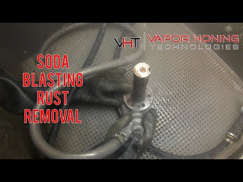 Will Soda Blasting Remove Rust?: Vapor Honing Technologies