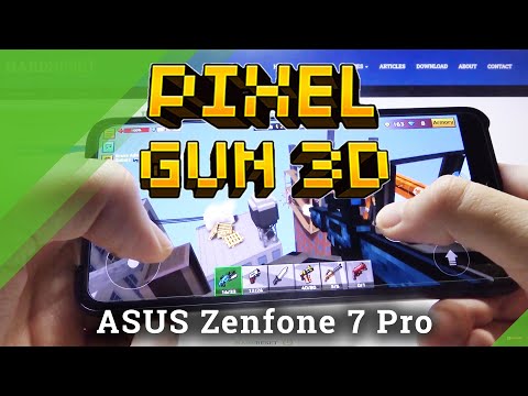 Test Game Pixel Gun 3D on ASUS Zenfone 7 Pro | Snapdragon 865+ | 8GB RAM | Gameplay - FPS Check