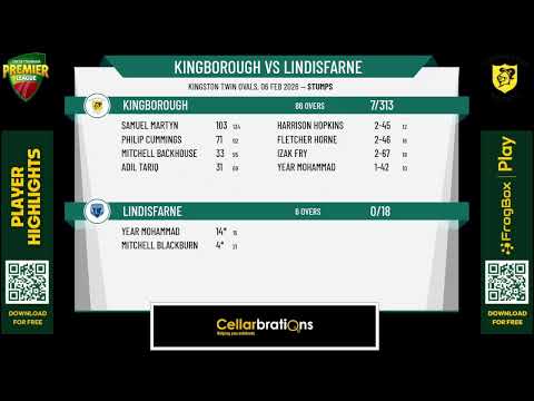 Kingborough v Lindisfarne