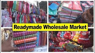 Readymade Garments Wholesale Market in Kolkata || Harisha Haat