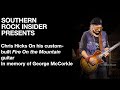 Chris Hicks On His Custom-Built Fire On the Mountain guitar (In Memory of George McCorkle)