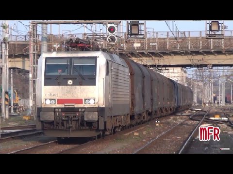 E189.823 ed E189.406: una BIANCA ed una NERA di CFI alla stazione di CREMONA!