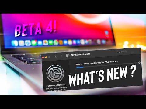 MacOS Big Sur 11.5 beta 4 What's New ?