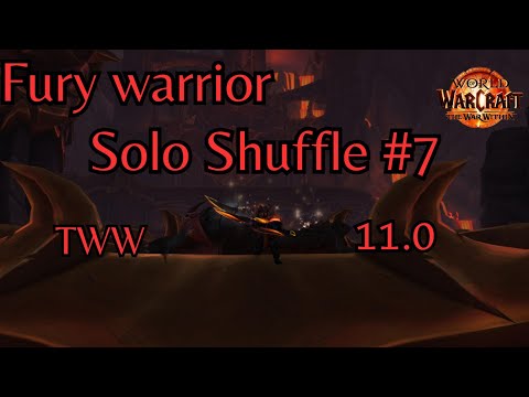 TWW Onslaught Fury Warrior Solo Shuffle WRECKING (Pre-Patch)#7