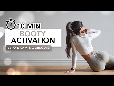 10 MIN BOOTY ACTIVATION | Before Gym/Booty Workouts To Get A Bubble Butt | Eylem Abaci