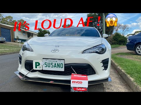 (ITS LOUD AF !) Ryco Podfilter Install GT86