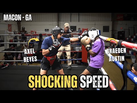 HE'S FAST! Amateur Boxer Unleashes SHOCKING SPEED In Sparring!