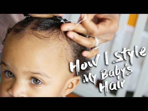 How I Style My Baby's Hair | Tips for a One-Year-Old